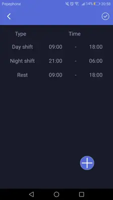 Work Schedule - Shift Work Calendar android App screenshot 13